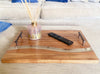 Acacia Wooden Tray With Handles 45 x 35.5cm