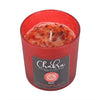 7 Chakra Candle Pots with Crystal Chips
