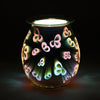 3D Geometric Shapes Light Up Electric Oil Burners - 4 Styles