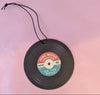 Record-shaped product with 'Pine Wood' Car air freshener