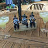 Set of 3 Mariachi Band Gnomes Shelf Sitter Indoor / Outdoor Statues