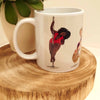 Curvy Dancing Ladies Pole dancer Mug