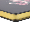 Floral Snake Black A5 Lined Notebook