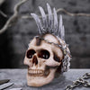 Punk Chain Blade Skull Ornament