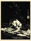 Hiroshige Japanese Poster Art Print A3