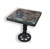 Industrial Workshop Mechanics Metal & Glass Table with Tools