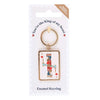 'King of My Heart' Playing Card Keyring