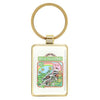 Steven Rhodes Retro Cartoon Ironic Keyrings