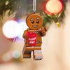 Gingerbread Man 'Dunk Me' Hanging Ornament