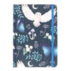 Dark Forest Night Flight Owl A5 Notebook