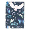 Dark Forest Night Flight Owl A5 Notebook