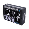 Box of stormtrooper figures with branding on a white background