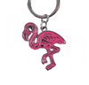 Pink Flamin-goth Flamingo Keyring
