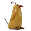 Crazy Bird Indoor/Outdoors Sculptures - Blue or Yellow
