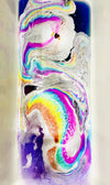 Large Rainbow I Love U bath bomb