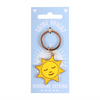 Shine Bright Positive Sun Enamel Keyring