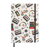 Retro 80s Print A5 Notebook