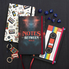 Notes Between Worlds Black & Red A5 Notebook