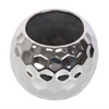 Retro Silver Disco Ball Planter/Vase