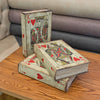 Jack Of Hearts Vintage Playing Card Storage Book Box