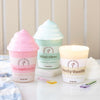 Ice Cream Cone Scented Candle Pots - Mint, Strawberry or Vanilla