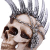 Punk Chain Blade Skull Ornament