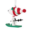 Collectable Peanuts Snoopy Skiing Hanging Ornament