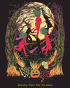 Something Wicked This Way Comes Flying Witches Art Print