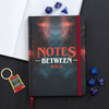 Notes Between Worlds Black & Red A5 Notebook