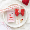 Love Letter To My Love Gold Enamel Keyring