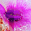 Purple & Gold Glitter Sexy Lips Kiss Bath Bomb