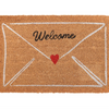 Love Letter Natural Welcome Doormat
