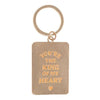 'King of My Heart' Playing Card Keyring