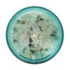7 Chakra Candle Pots with Crystal Chips